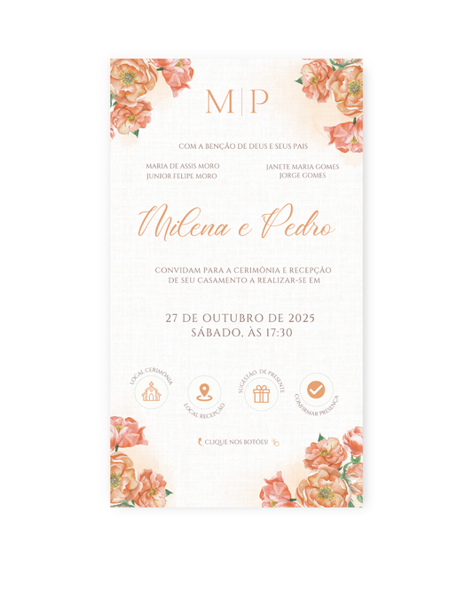 Convite Casamento