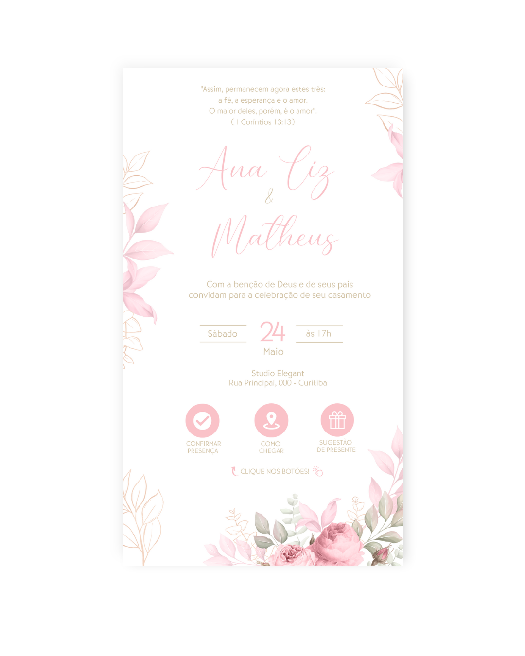 Convite Casamento