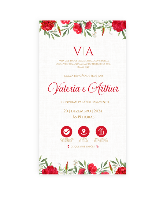 Convite Casamento