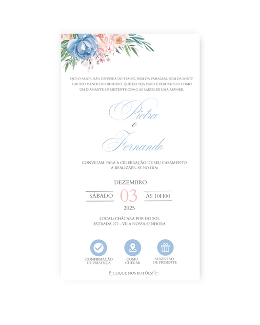 Convite Casamento