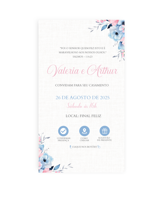 Convite Casamento