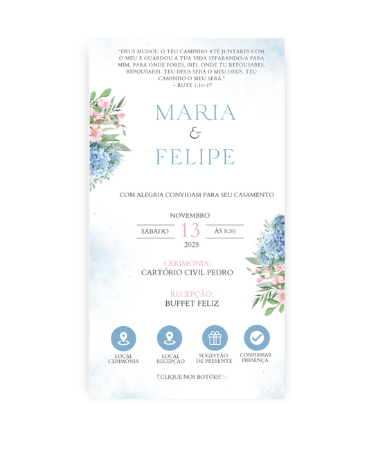 Convite Casamento