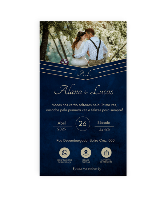 Convite Casamento