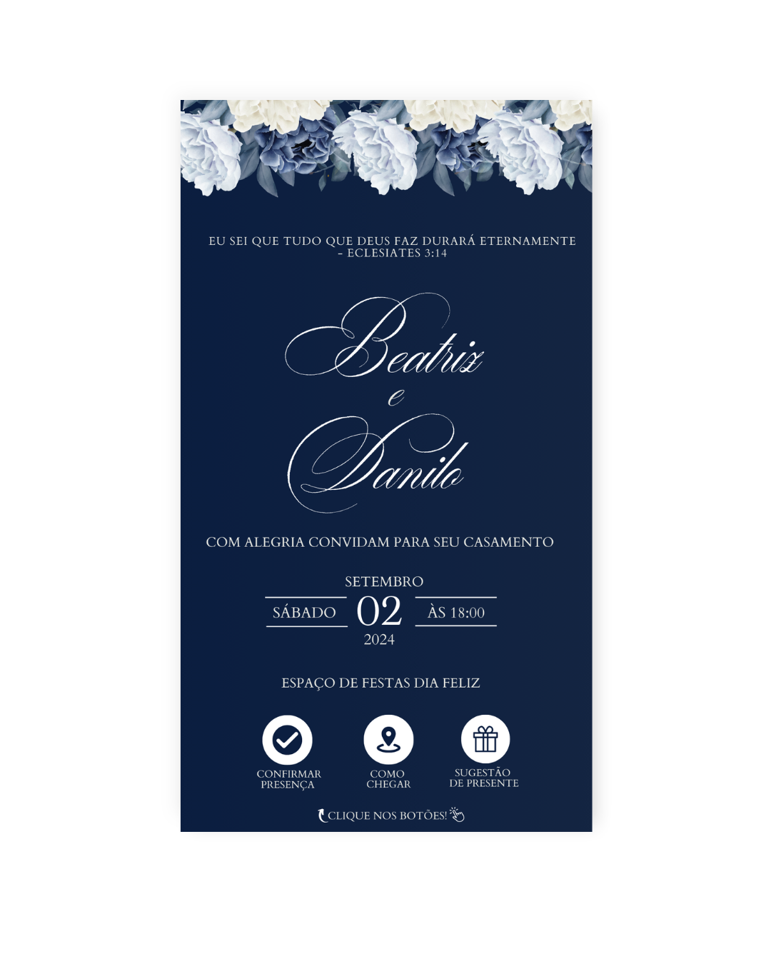 Convite Casamento