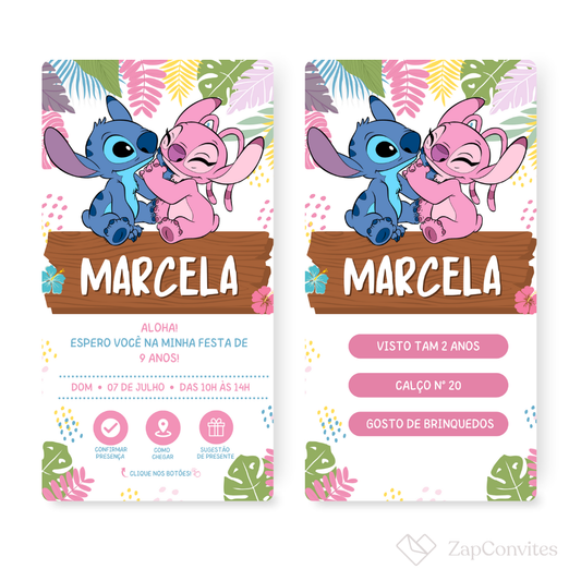 Convite Stitch