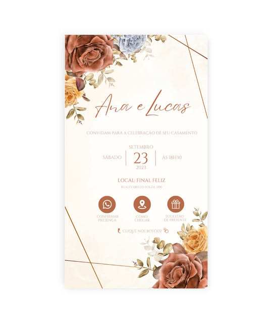 Convite Casamento