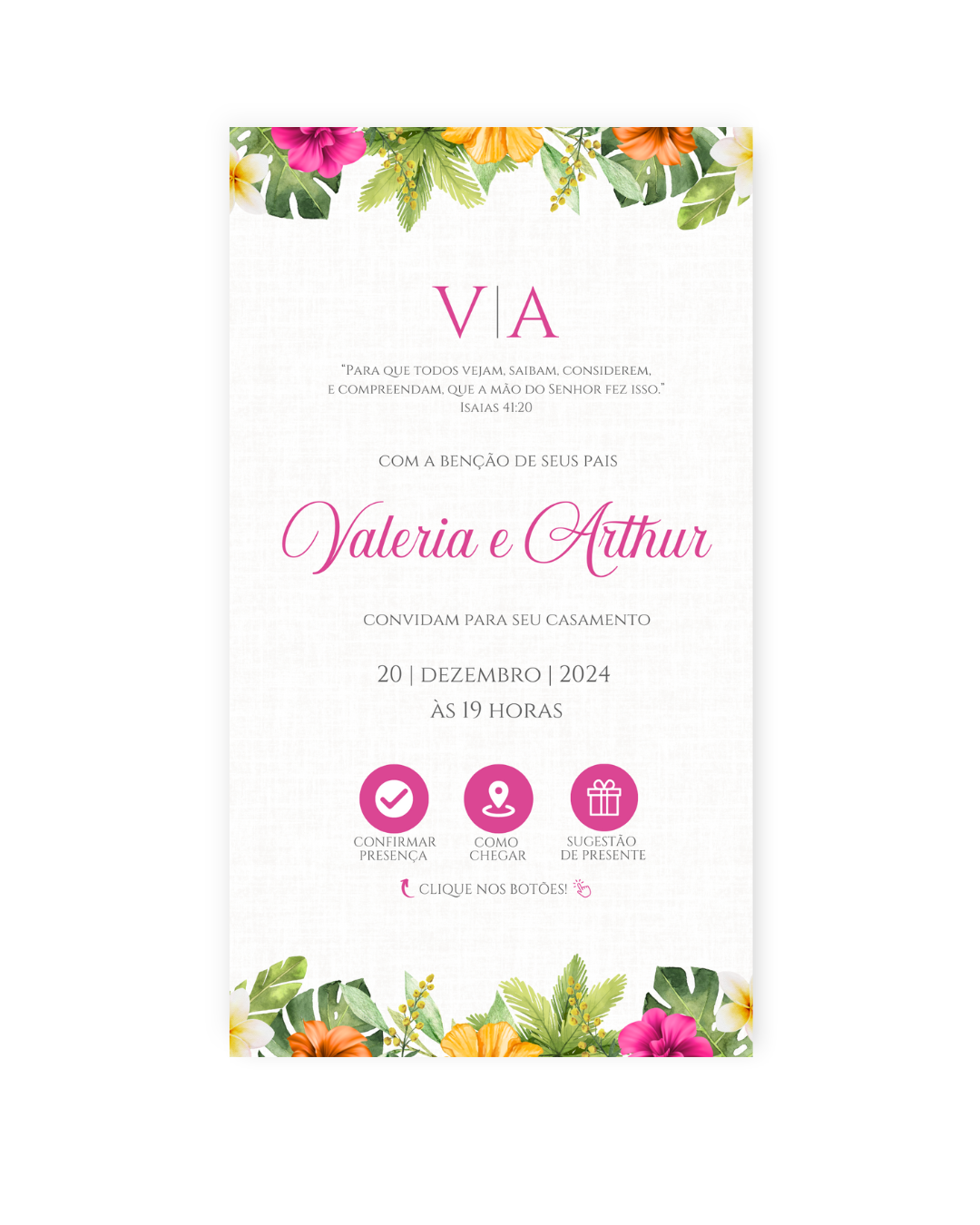Convite Casamento