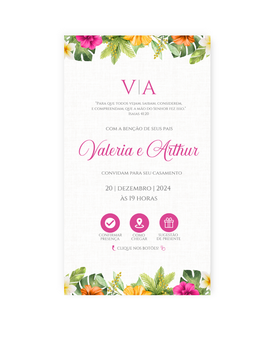Convite Casamento