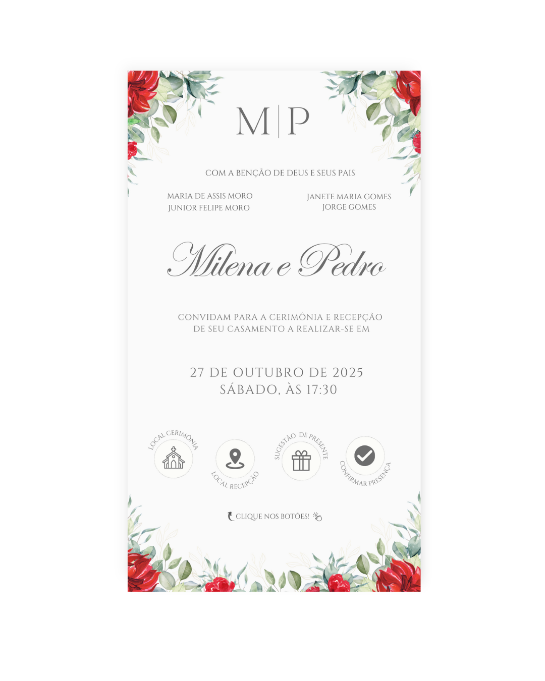 Convite Casamento