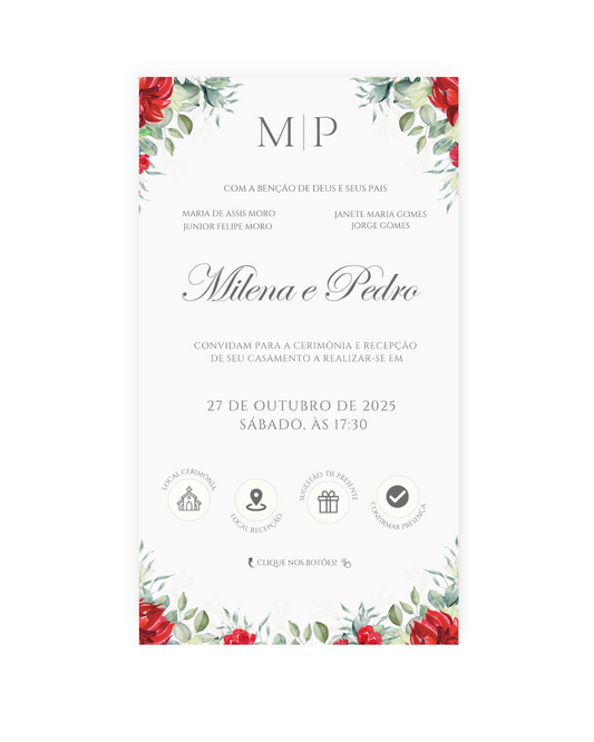 Convite Casamento