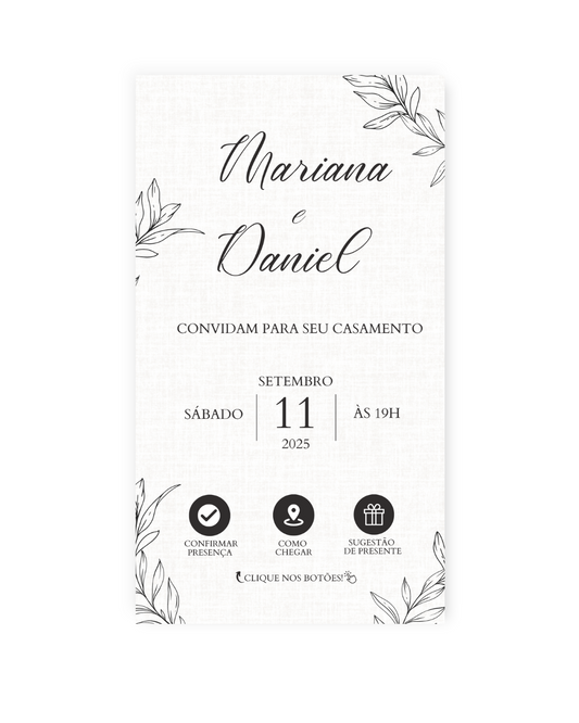 Convite Casamento