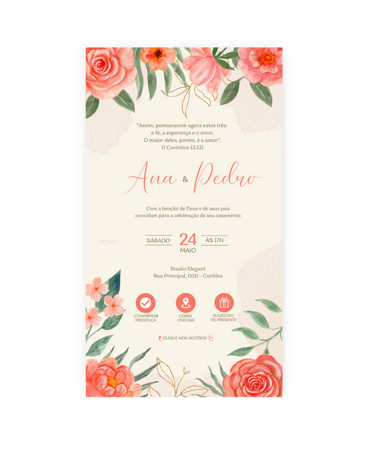 Convite Casamento