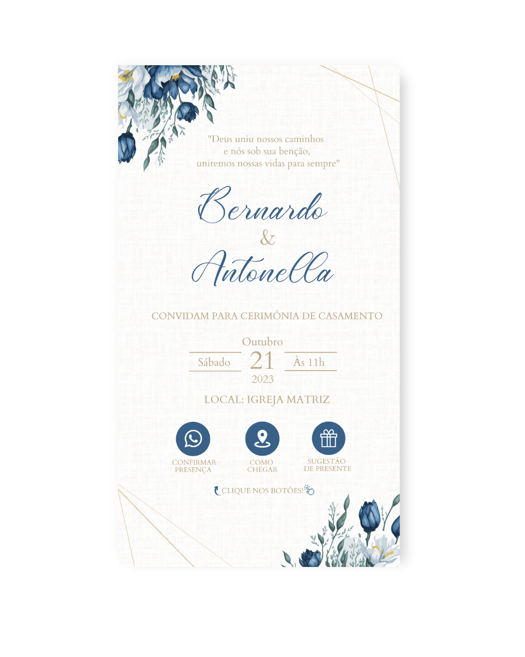 Convite Casamento
