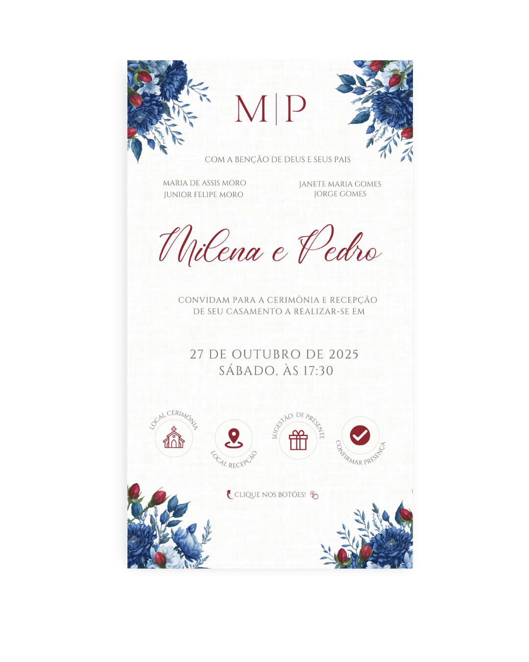 Convite Casamento