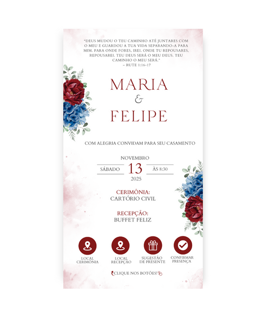 Convite Casamento