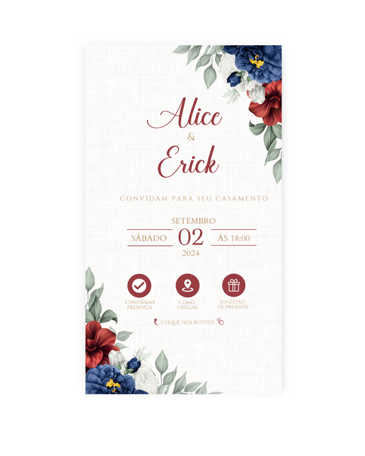 Convite Casamento