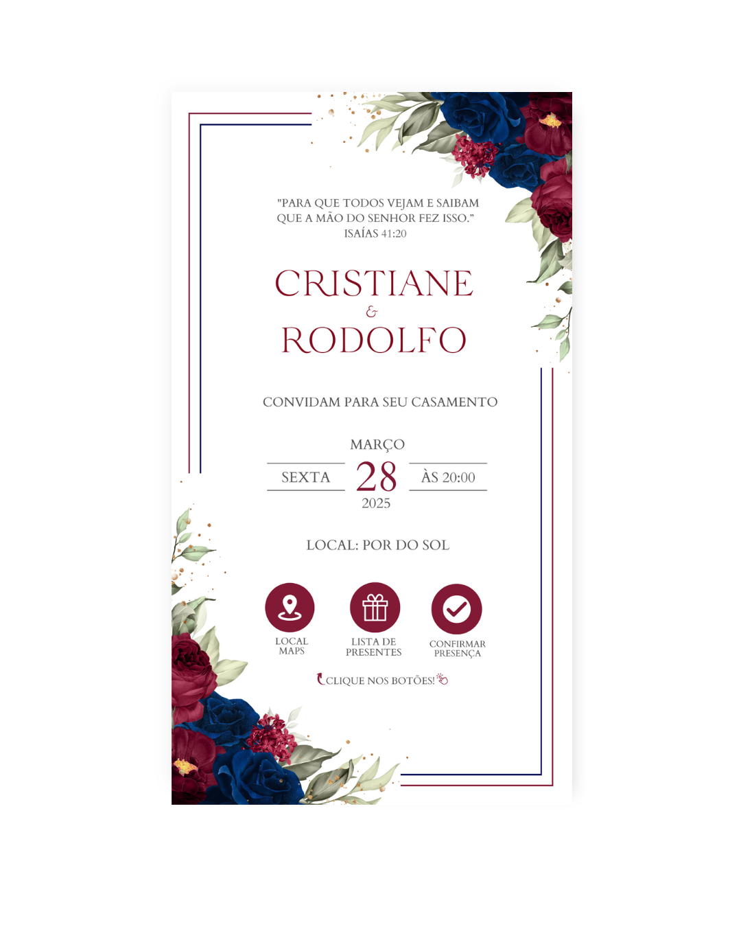 Convite Casamento