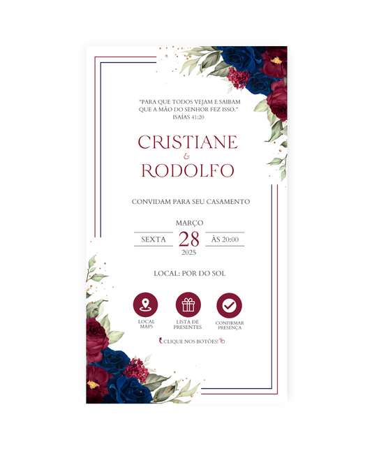 Convite Casamento