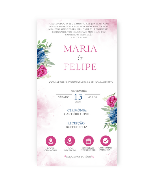 Convite Casamento