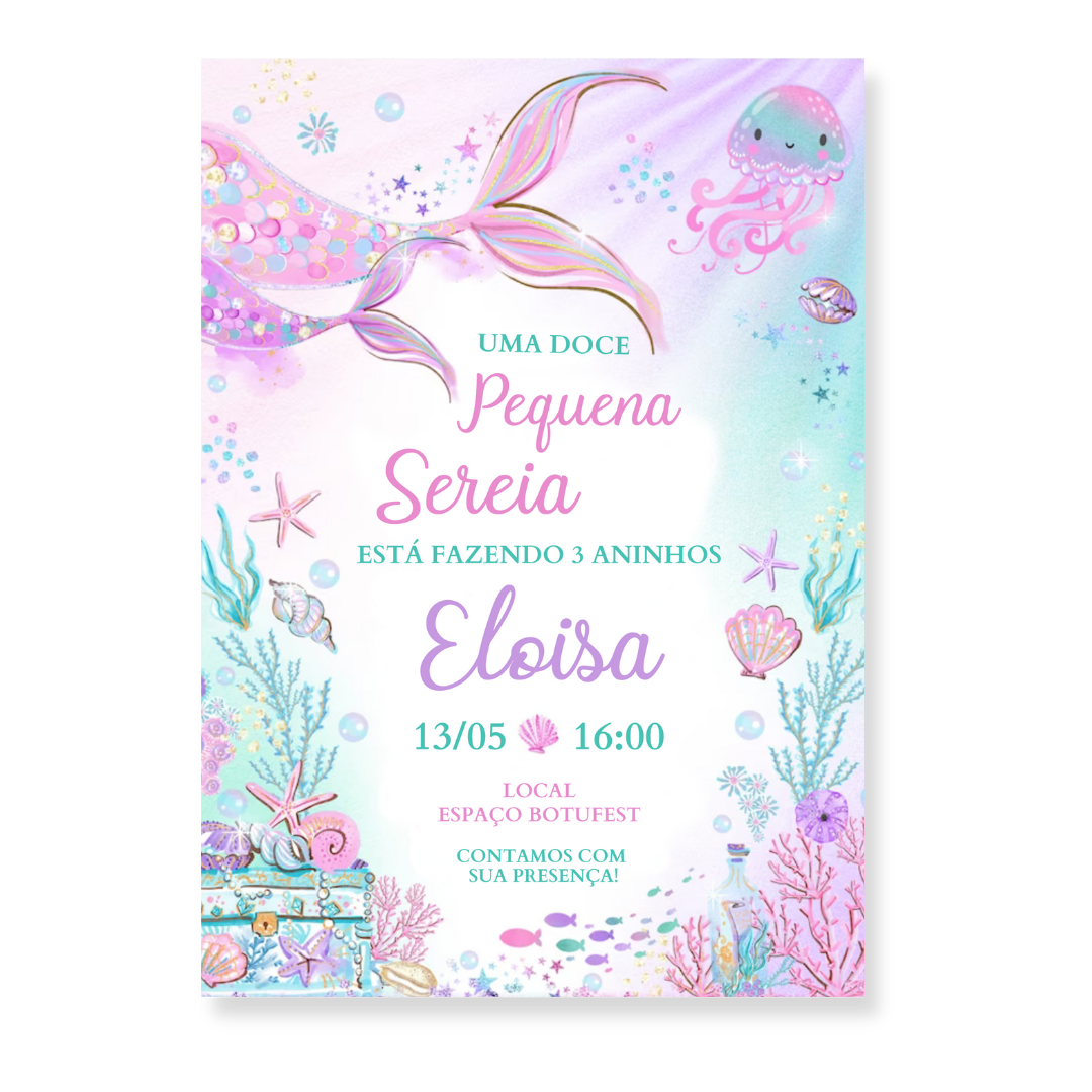 Convite Fundo do Mar