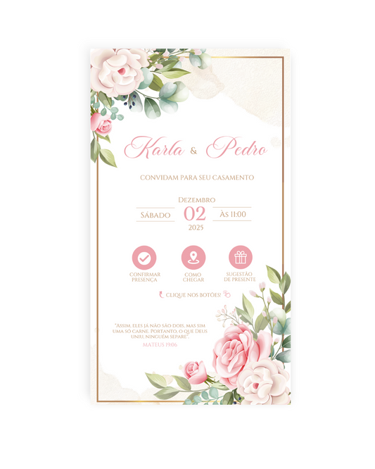 Convite Casamento