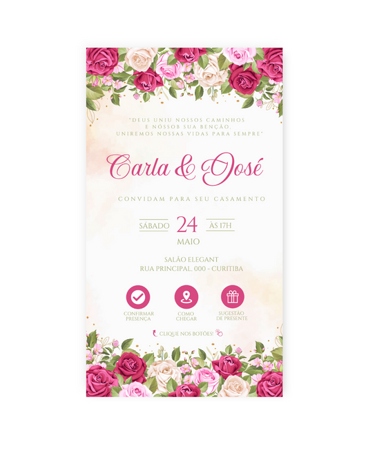 Convite Casamento