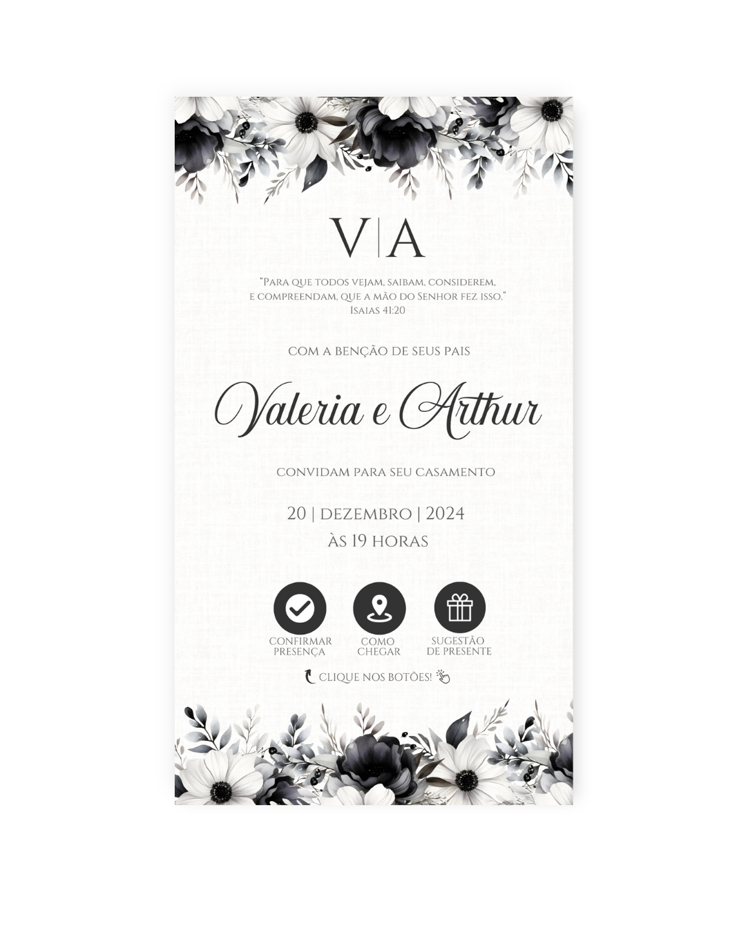 Convite Casamento