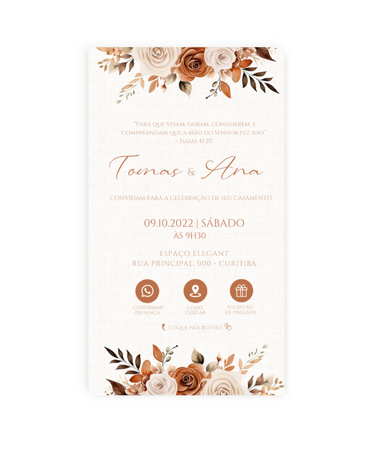 Convite Casamento