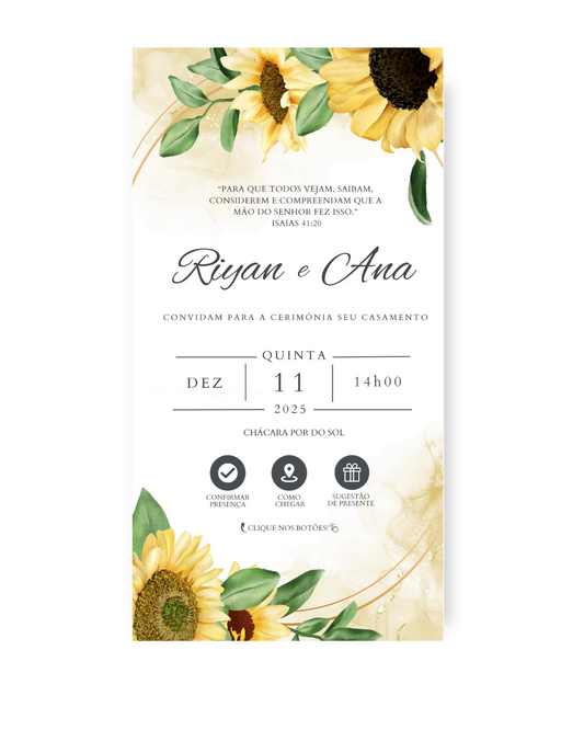 Convite Casamento