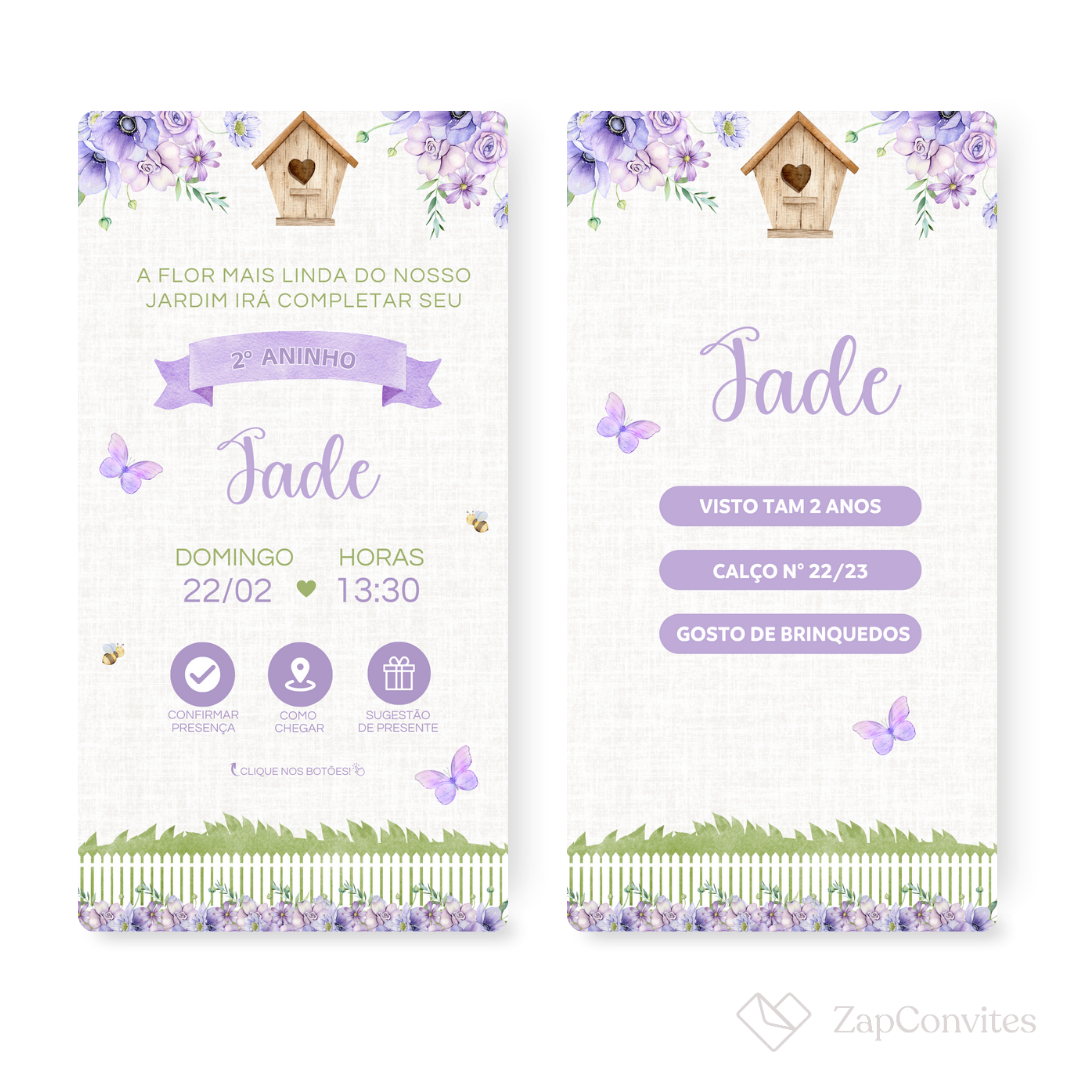 Convite Jardim Digital