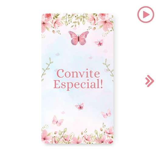 Convite Digital em Vídeo Jardim