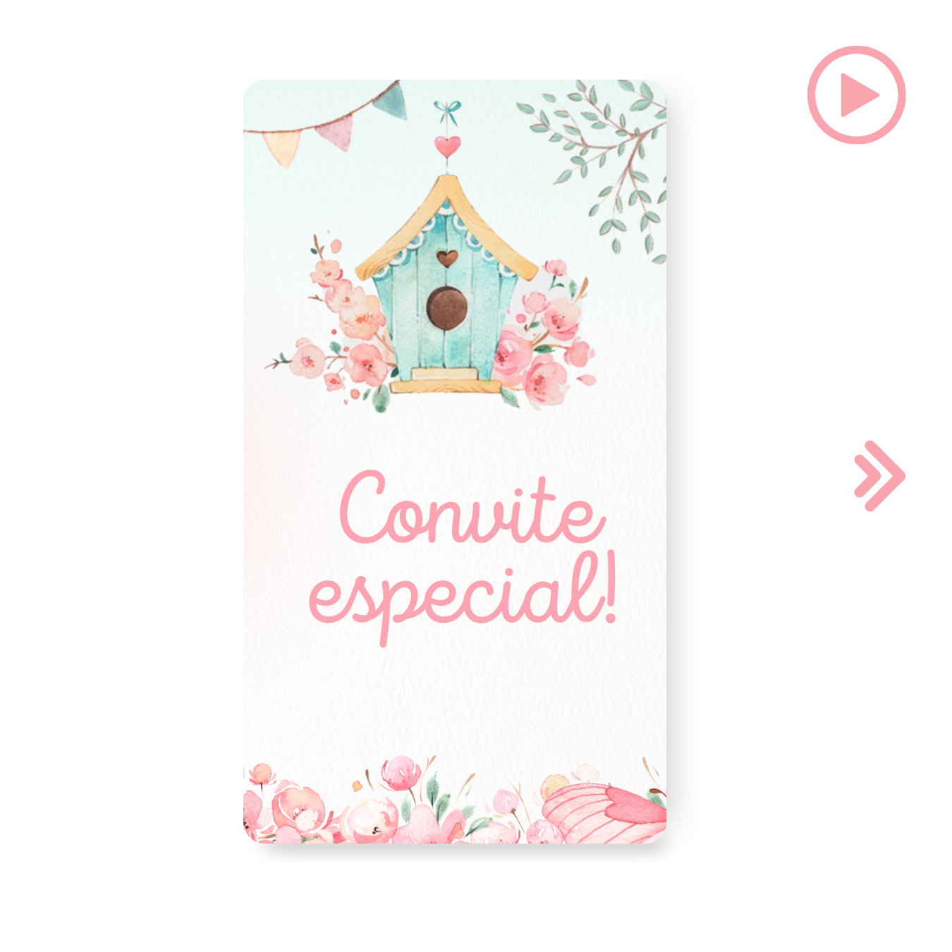 Convite Digital em Vídeo Jardim