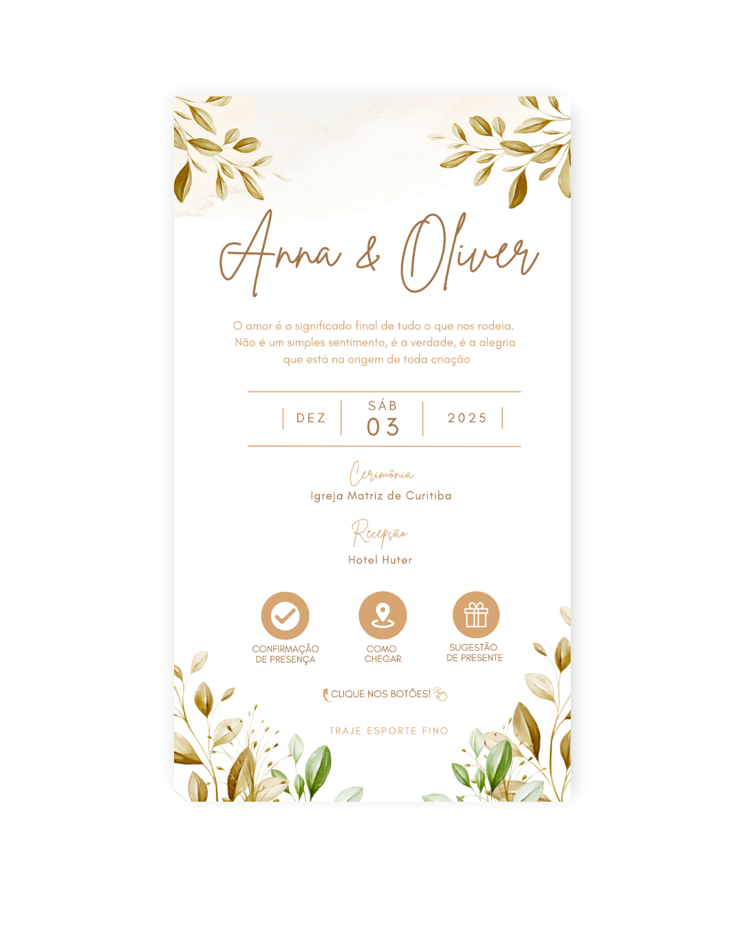Convite Casamento