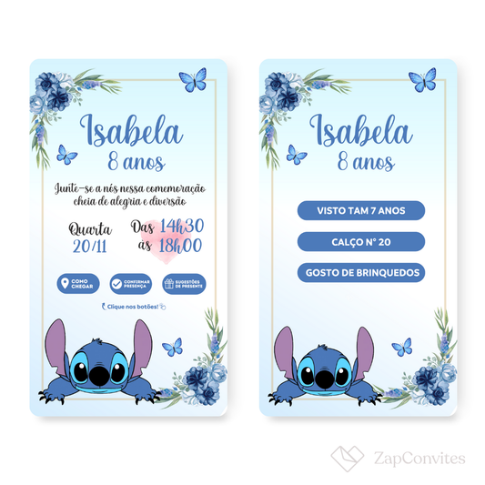 Convite Stitch
