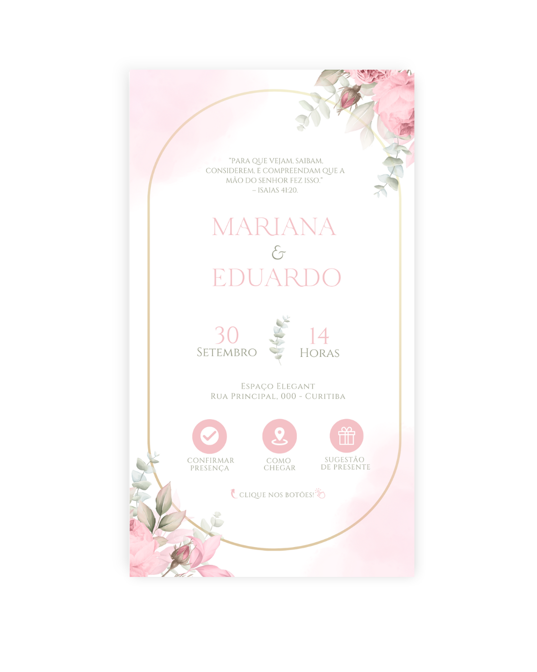 Convite Casamento