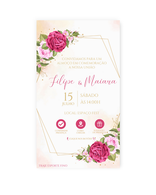 Convite Casamento
