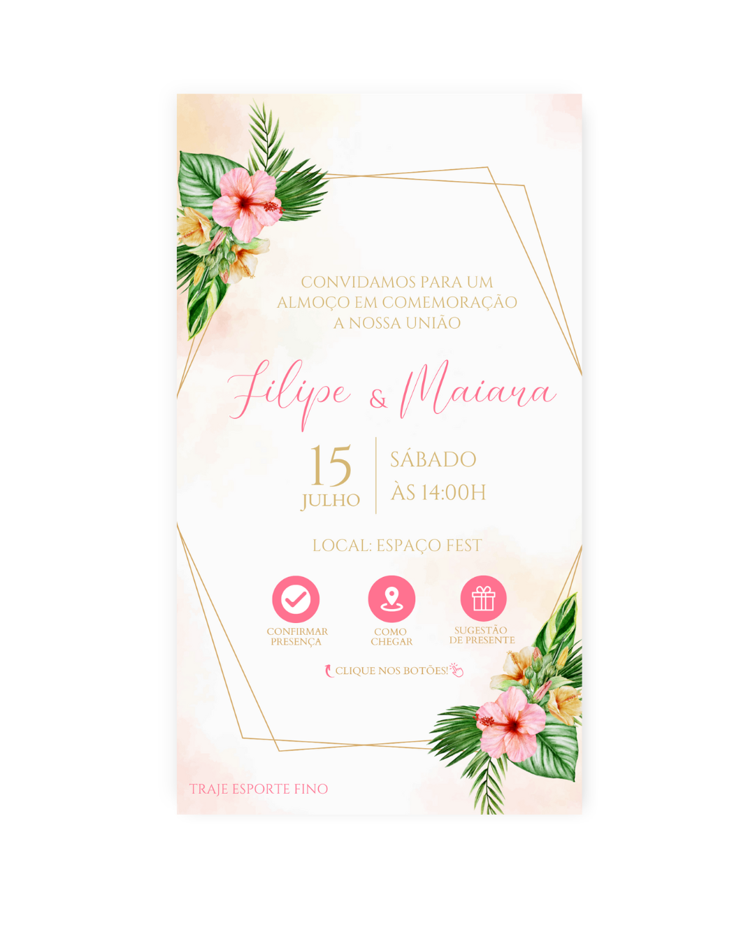 Convite Casamento