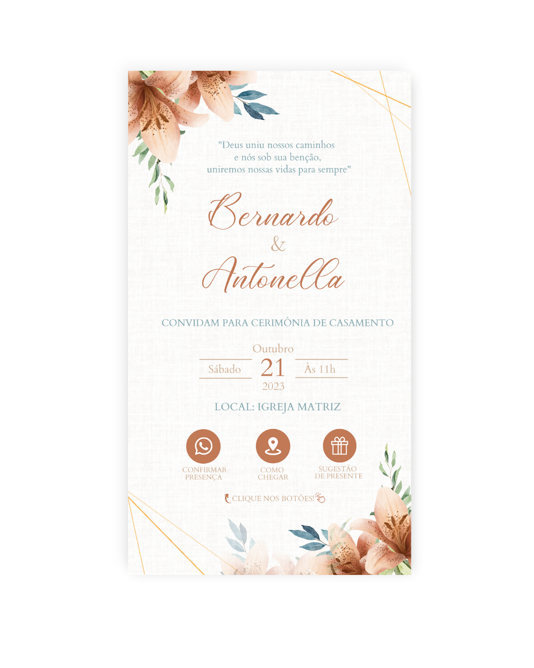 Convite Casamento