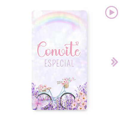 Convite Digital em Vídeo Jardim