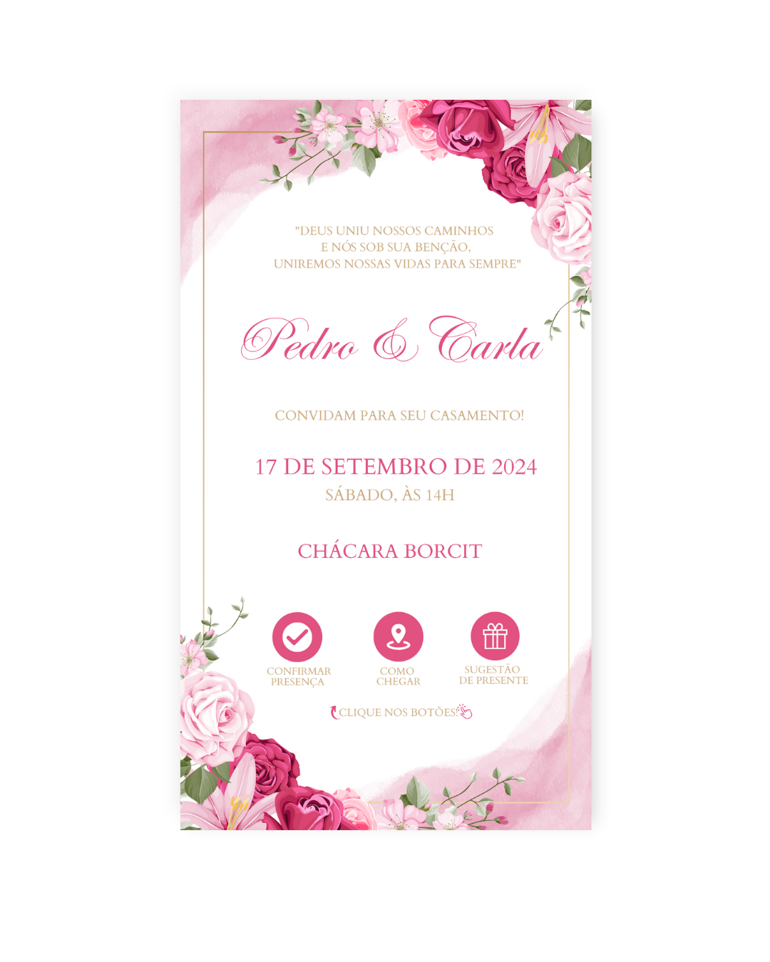 Convite Casamento