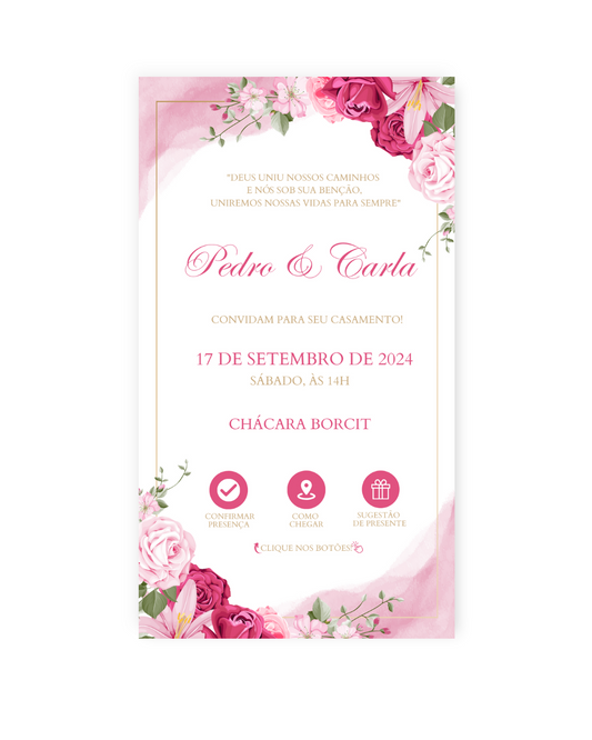 Convite Casamento