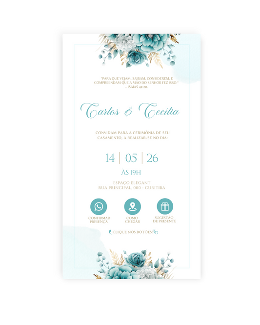 Convite Casamento