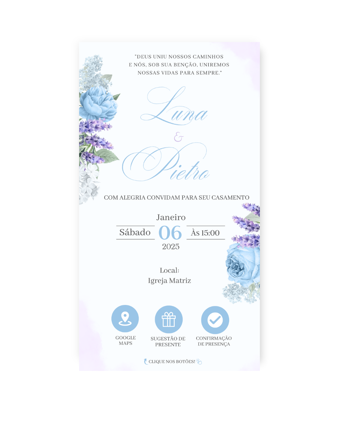 Convite Casamento
