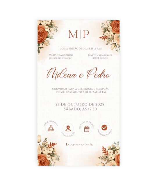 Convite Casamento