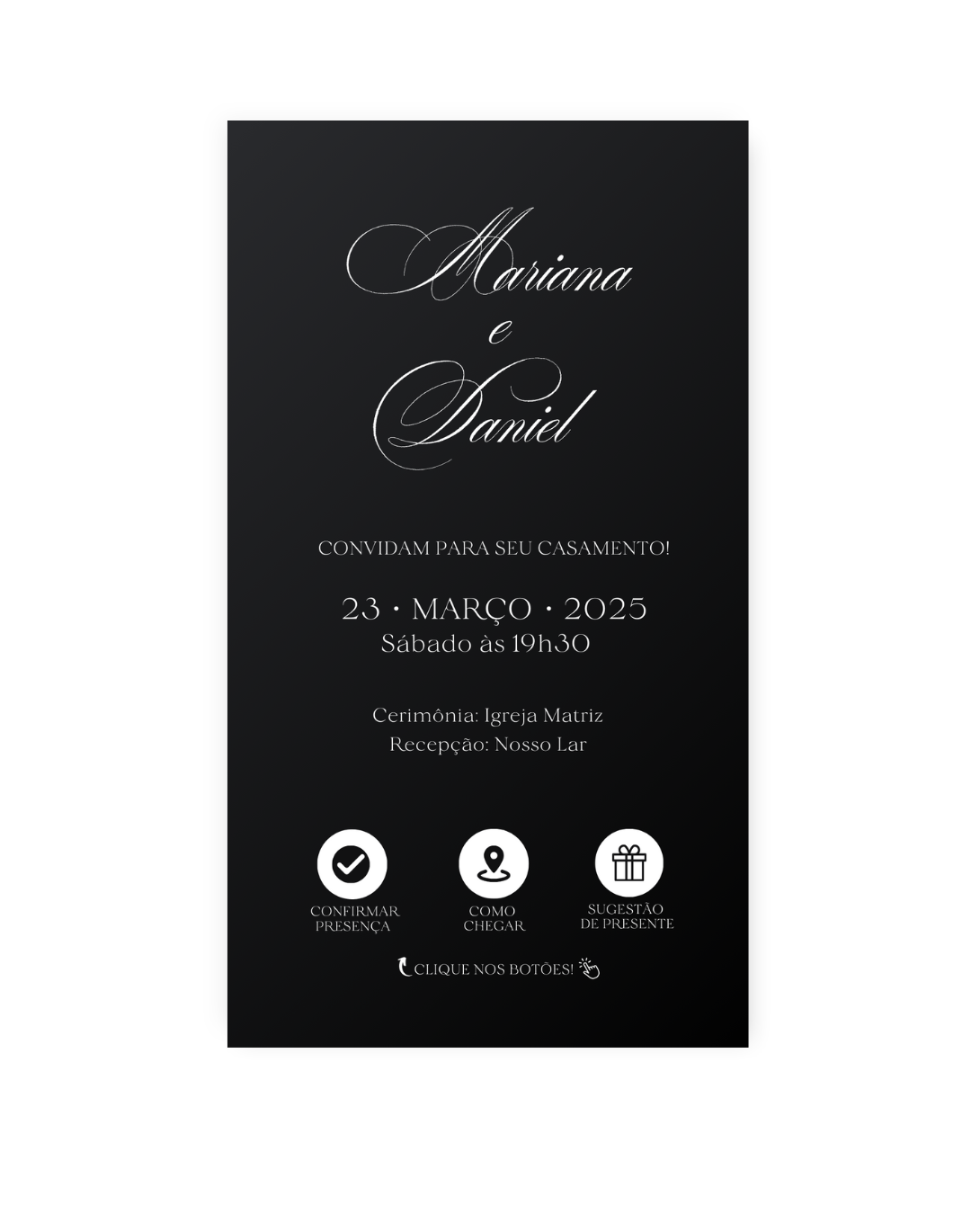 Convite Casamento