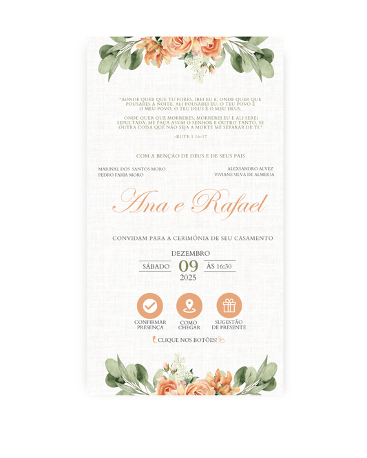 Convite Casamento