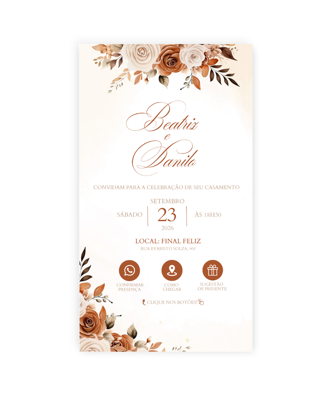 Convite Casamento