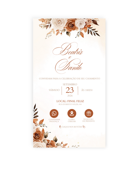 Convite Casamento