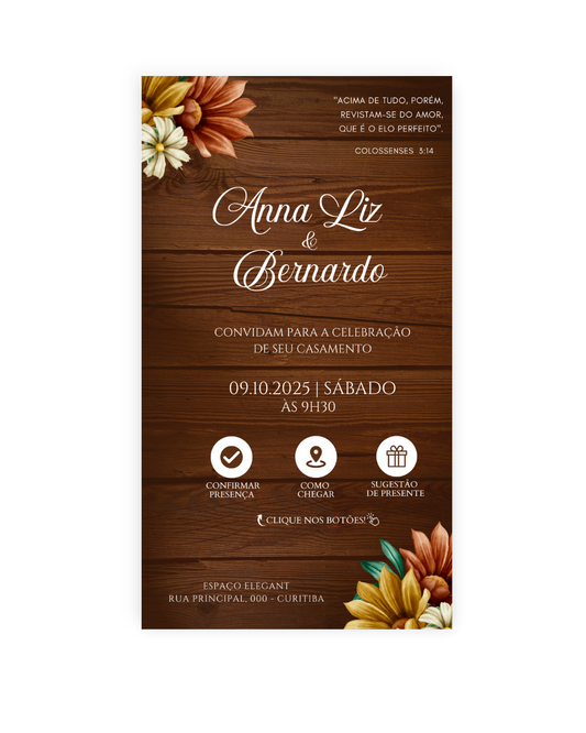 Convite Casamento
