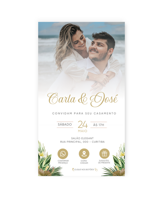 Convite Casamento